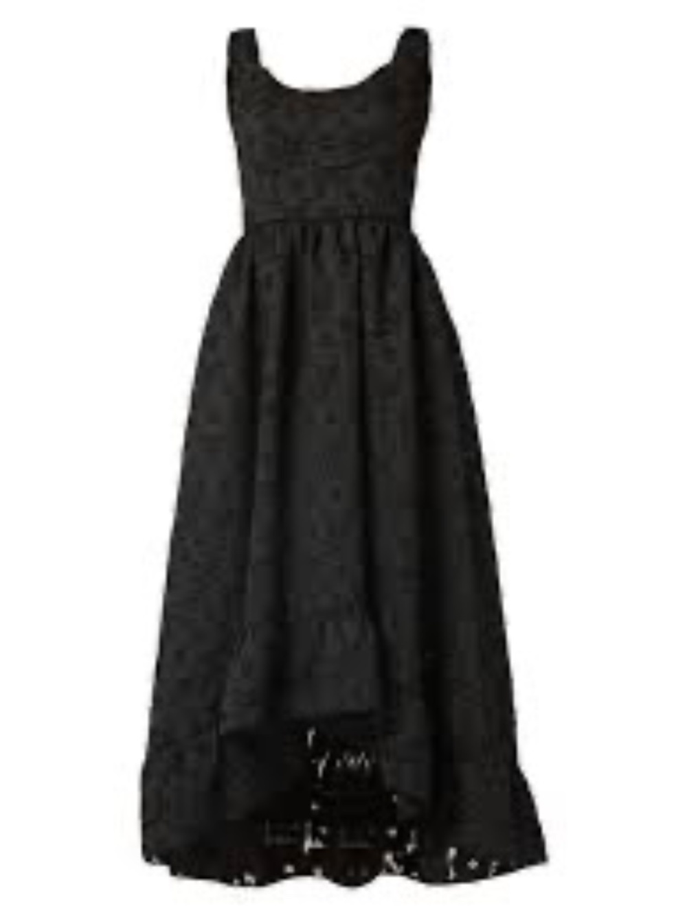 Shoshanna Neela Burnout Chiffon High-Low Maxi Dress